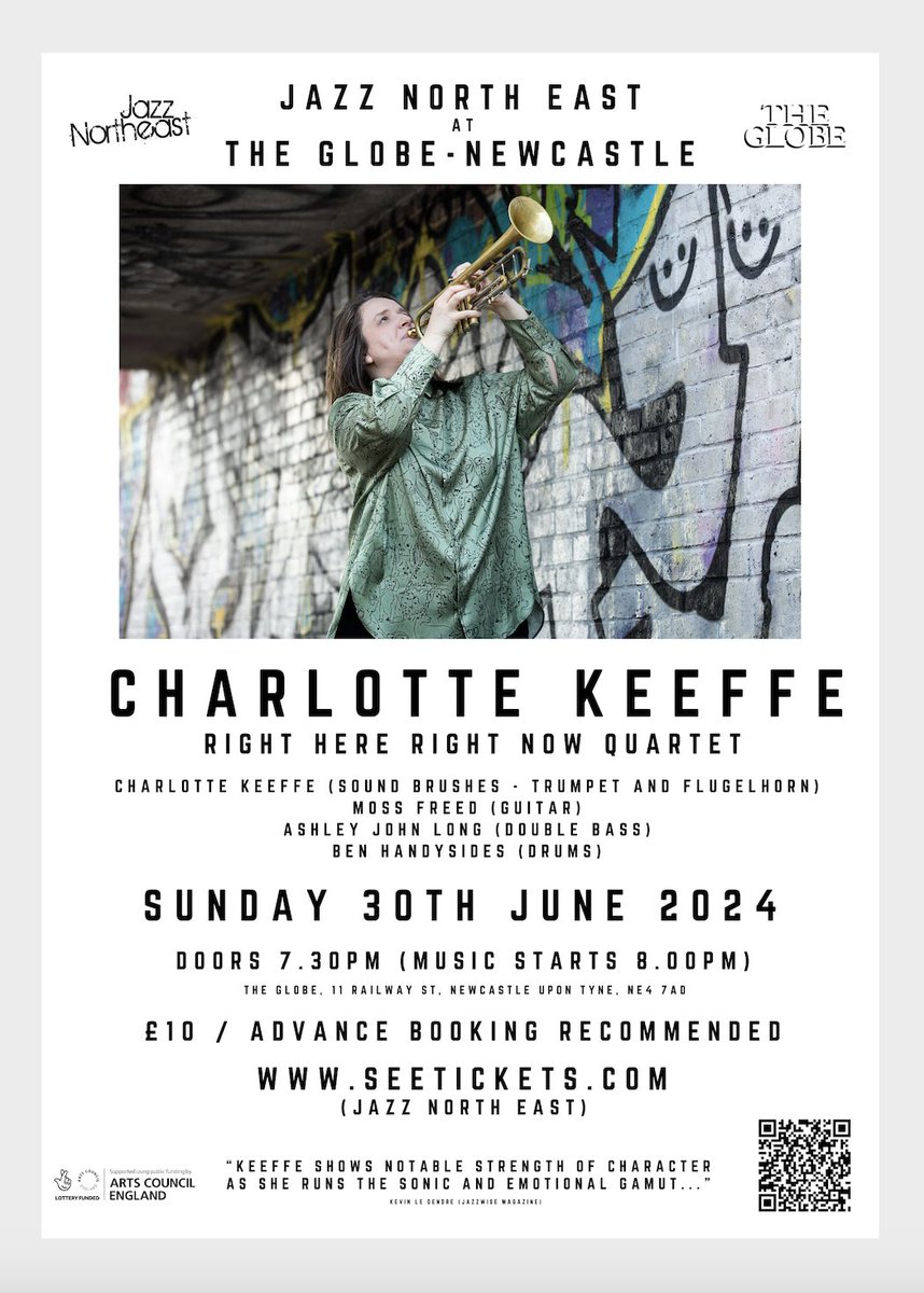 Jazz North East (@jazznortheast) on Twitter photo Thanks to everyone that made it to The Sensory Illusions and Yama Warashi on Friday! Next up we’re back over at The Globe with the brilliant Charlotte Keeffe Quartet… seetickets.com/event/charlott…
<a href="/jazznortheast/">Jazz North East</a>
#jazznortheast
#jazz
<a href="/theglobe/">The Globe</a>
<a href="/theglobene4/">The Globe, Newcastle</a>
#theglobencl
<a href="/JazzCoopUK/">Jazz.Coop</a> Thanks to everyone that made it to The Sensory Illusions and Yama Warashi on Friday! Next up we’re back over at The Globe with the brilliant Charlotte Keeffe Quartet… seetickets.com/event/charlott…
<a href="/jazznortheast/">Jazz North East</a>
#jazznortheast
#jazz
<a href="/theglobe/">The Globe</a>
<a href="/theglobene4/">The Globe, Newcastle</a>
#theglobencl
<a href="/JazzCoopUK/">Jazz.Coop</a>