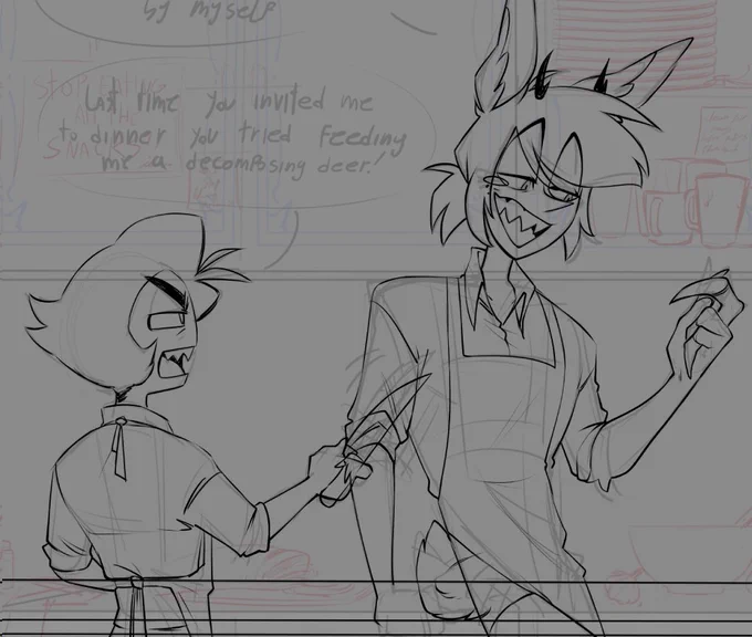 i recorded 30 min and stopped when i had to line the background  lol
i'll continue tomorrow, enjoy the wip~ 