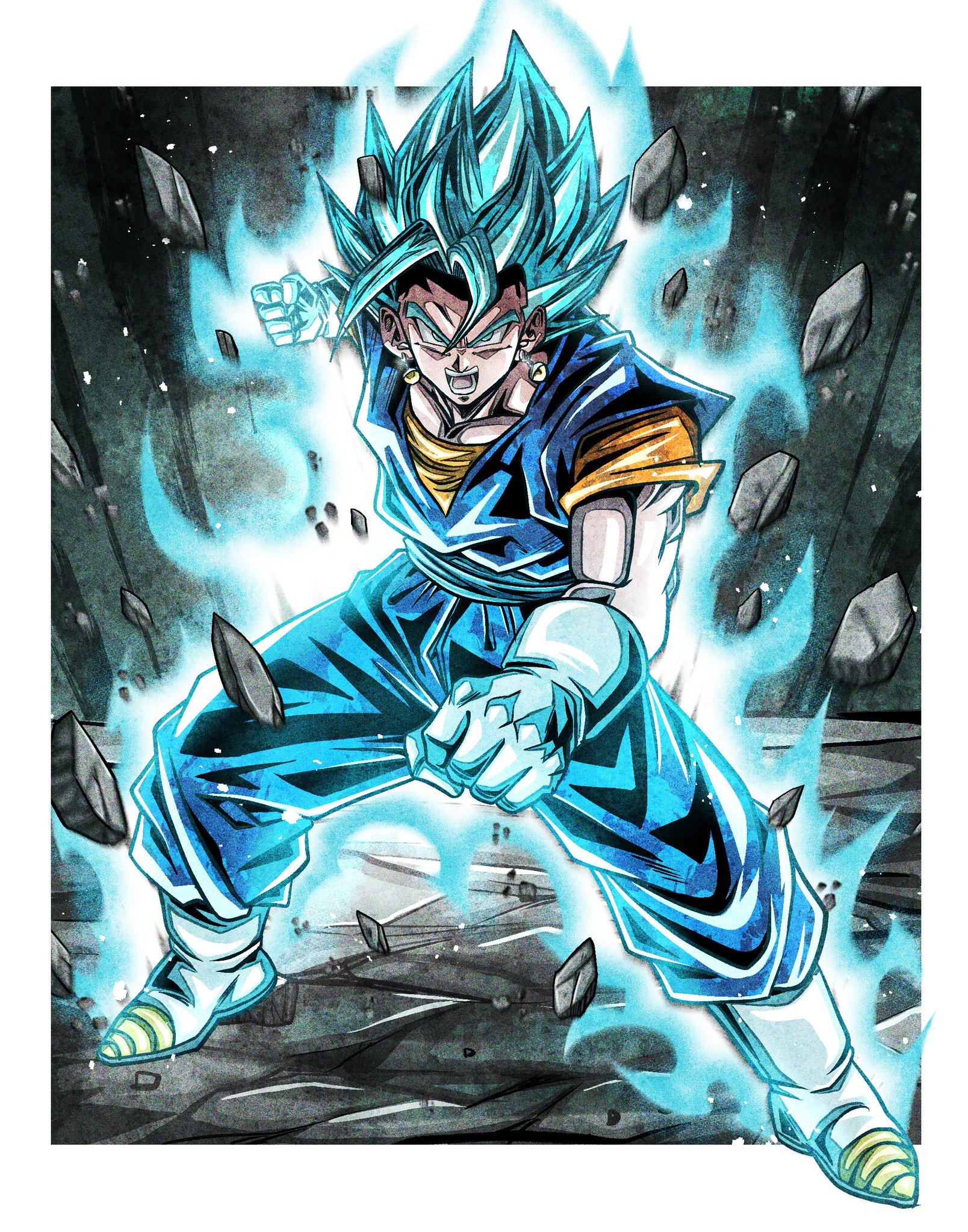 ドラゴンボール クロスワールド ウィナーズ プレイマット ベジットブルー GPtaFJUbgAACew2.jpg:large