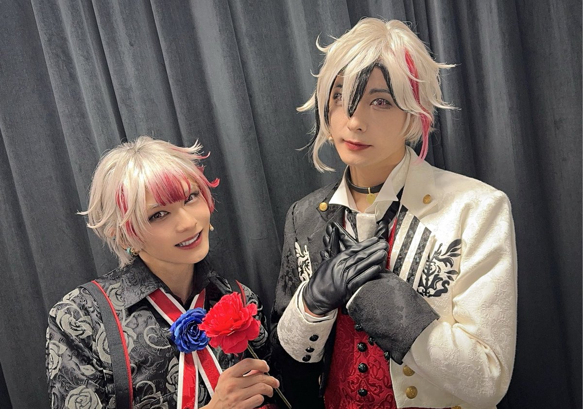 Butlers’ 歌劇
  『悪魔執事と黒い猫』
～薔薇薫る舞踏会編～

4日目が無事終わりました！
ご来館頂きました主様、
誠にありがとうございました！
如何でしたか？癒せていましたでしょうか？
今日は盛り上げ上手なアモンくんと♪
明日は2公演です！
#fujitaray #あくステ
#あくねこ #ベリアン #アモン