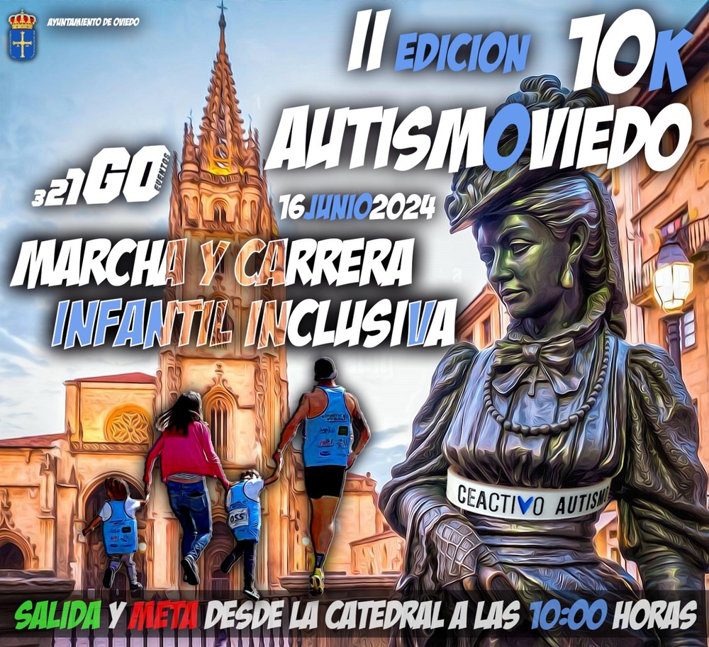 aytoviedo's tweet photo. 🏃🏼🏃🏻‍♀️ Oviedo acogerá, este próximo domingo 16 de junio, la II Carrera 10K AutismOviedo
🏃🏼🏃🏻‍♀️ La concejala de Deportes, @ConchitaMendezS  la ha presentado esta mañana.
ℹ️ https://t.co/PMUM2IUysO
#Ceactivo
#autismoviedo
@DeportesOviedo https://t.co/VsEw5rIYUt
