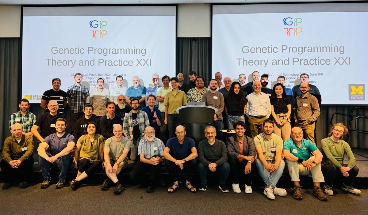 AbsysGroup's tweet photo. @AbsysGroup participated last week in GPTP workshops. Oscar Garnica presented "Tree-Based Grammatical Evolution with Non-Encoding Nodes" https://t.co/TIvXlTjIHb