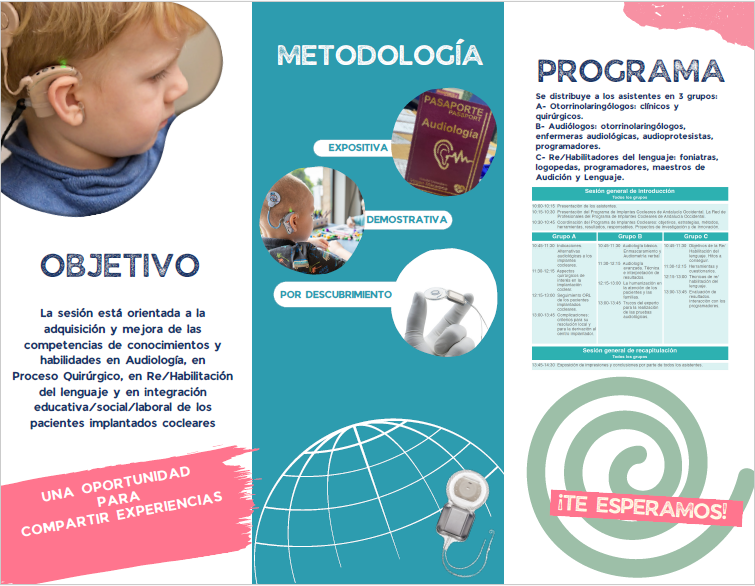 AICEAN_IC's tweet photo. ¿Os vais a perder la II Jornada de Actualización de la Red de #Implantescocleares de Andalucía Occidental para profesionales?
Apúntate antes del 10 junio
https://t.co/aDf26DBIzp https://t.co/rOIRKzLX0m