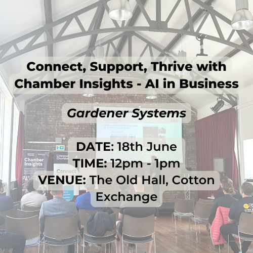 Liverpool Chamber (@lpoolchamber) on Twitter photo Are you interested in AI and security?✅
Are you looking to ensure your business can handle the challenges of the digital age?📲
Join us alongside <a href="/gardnersystems/">Gardner Systems</a> as we host a Chamber Insights workshop in association with <a href="/BW_SciTech/">Bruntwood SciTech</a>🤝
Sign up here⬇️
bit.ly/3KBBsde Are you interested in AI and security?✅
Are you looking to ensure your business can handle the challenges of the digital age?📲
Join us alongside <a href="/gardnersystems/">Gardner Systems</a> as we host a Chamber Insights workshop in association with <a href="/BW_SciTech/">Bruntwood SciTech</a>🤝
Sign up here⬇️
bit.ly/3KBBsde
