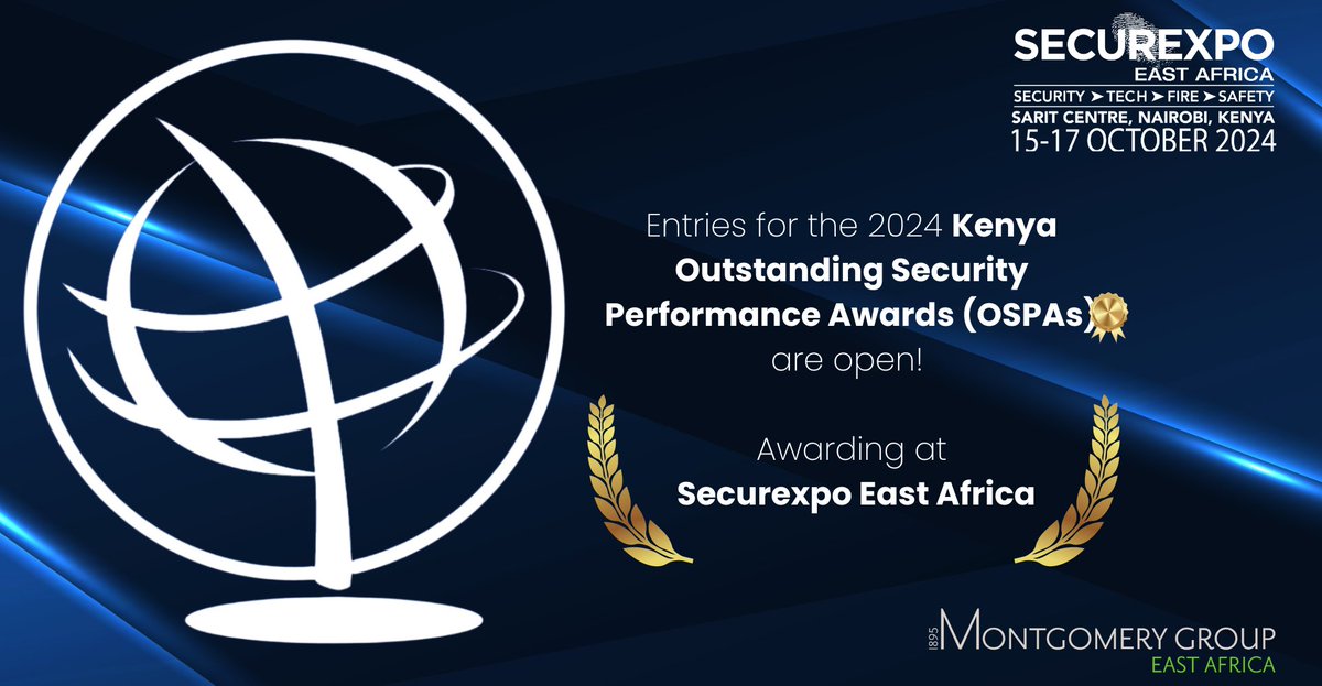 Calling All Security Professionals! 

The entries for the The Outstanding Security Performance Awards <a href="/theOSPAs/">The OSPAs</a> 2024 are NOW OPEN! This is your chance to shine and get the recognition you deserve in the security sector.
#OSPAs2024 #SecurexpoEA #SecurityExcellence #NominateNow