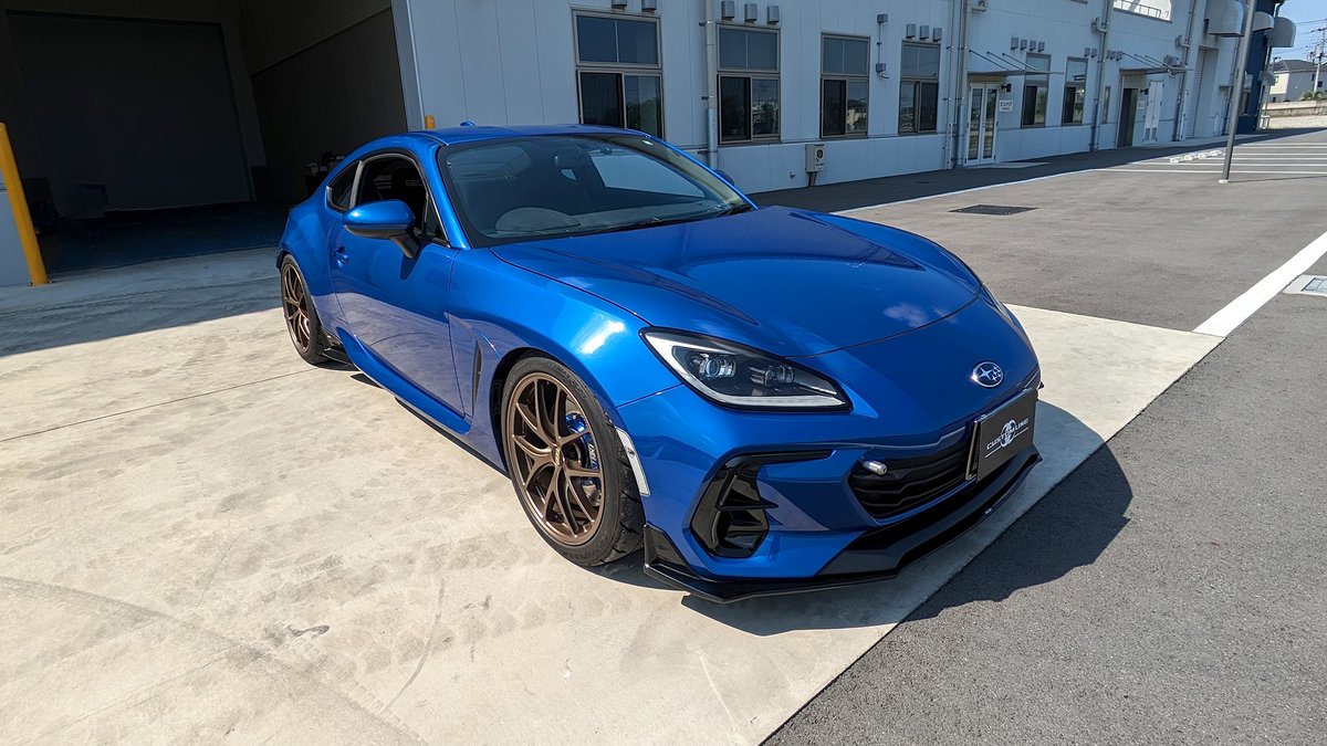 customline_sgrc's tweet photo. 外装も撮影許可をいただきました！
BRZに、憧れのホイール✨
マッチしていてかっこいいです！！

#BBS #ENDLESS  #SUBARU #BRZ #carcustom
#エンドレス #エンドレスキャリパー https://t.co/IyhD4PkF1X