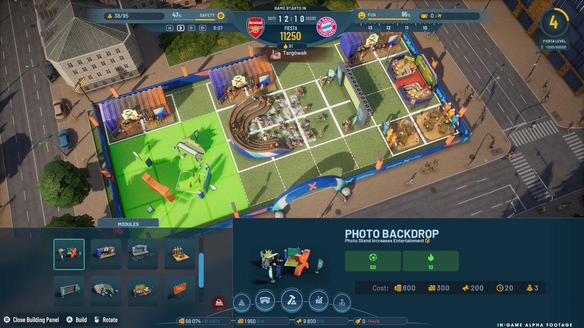 virtualballers's tweet photo. Kombinasi antara Cities Skylines x Football Manager, maka jadilah Panpel Simulator ini.

Emang kalo udah tua cocoknya main yg santai modelan tycoon begini ya. Capek main kompetitif, mending cosplay jadi PSSI aja 😂

🏟️ Copa City, rilis 2025 di PC, PS5, dan Xbox X|S. https://t.co/dW3nBHD2zS