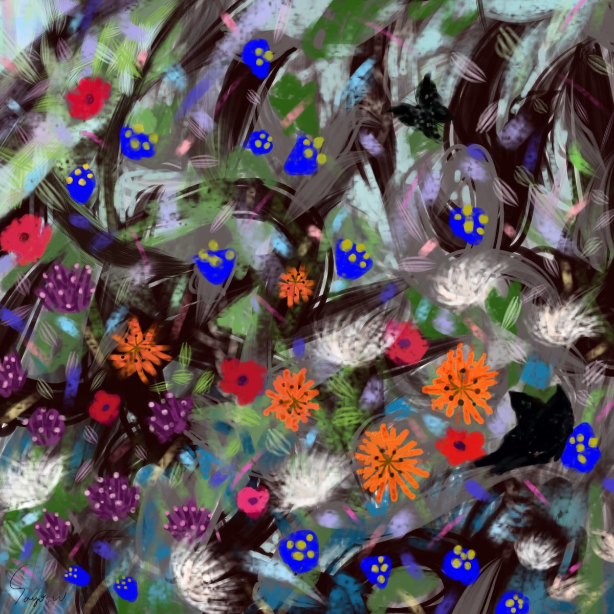 Mame4659's tweet photo. 「 The Secret Garden 」
#NoWat
#art #artwork #gallery #abstract https://t.co/Br5TdNfebW