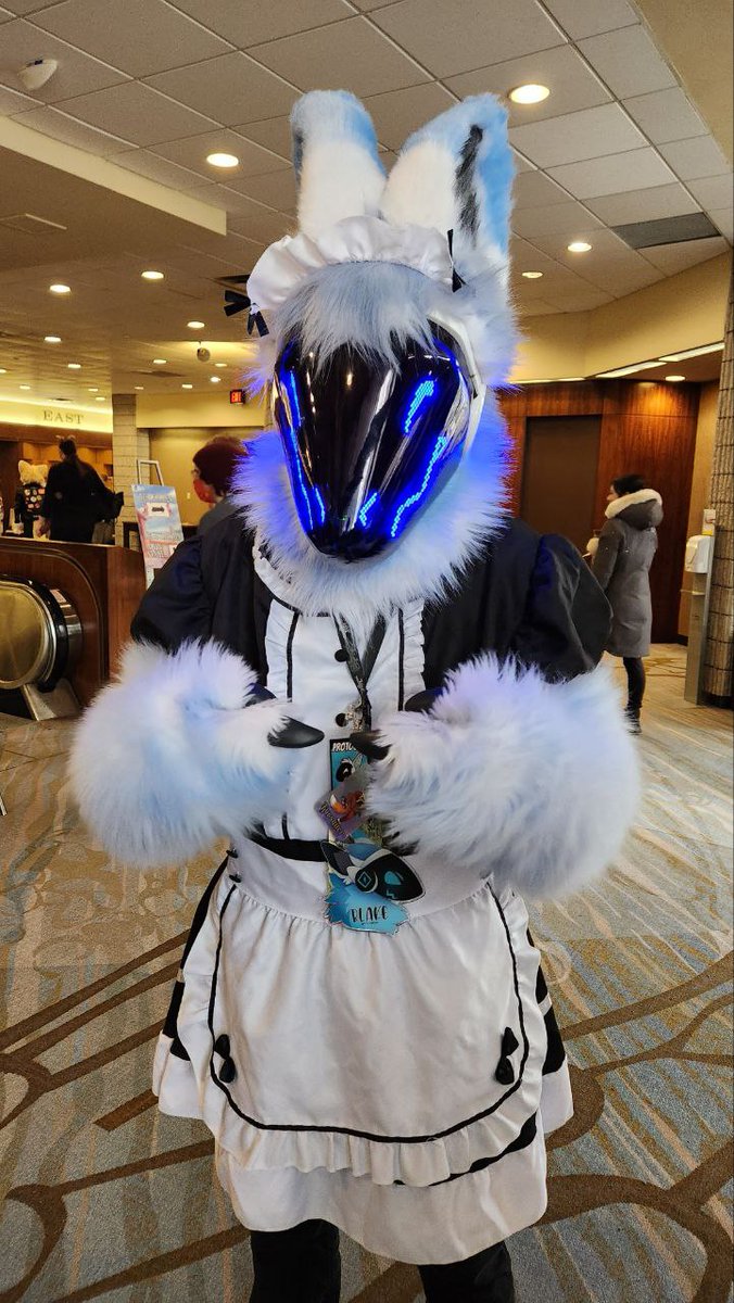 Another monday for this protogen maid. 

Who need him?