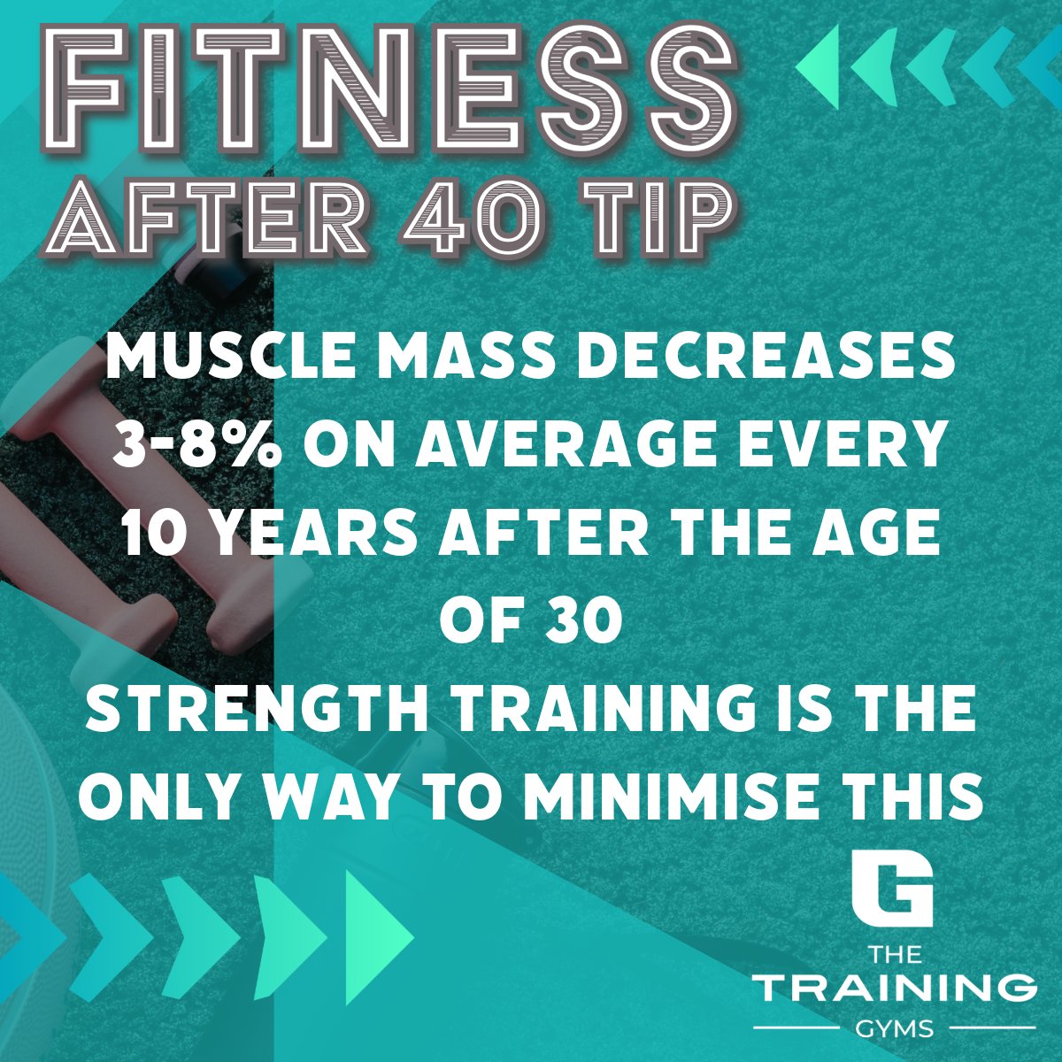 TheDVCC's tweet photo. One tip for exercise over 40 is...   BUILD MUSCLE - Strength Training is the way to do this  Interested in fitness? Sign up to our 30 Day Kickstart Trial to see what we can offer you!  https://t.co/Khhb0bHSp3  #musclemass #strengthtraining #fitnessover40 #training https://t.co/pO00QBozJ3