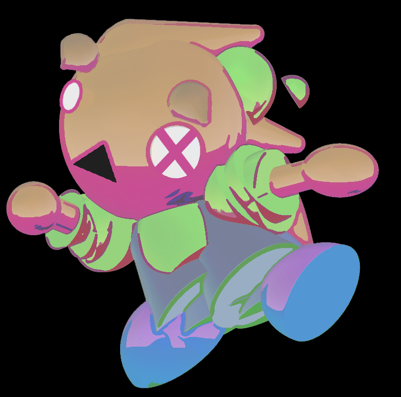 foozhochii's tweet photo. tryin out some 3d modeling https://t.co/n4oCxEQ4oy