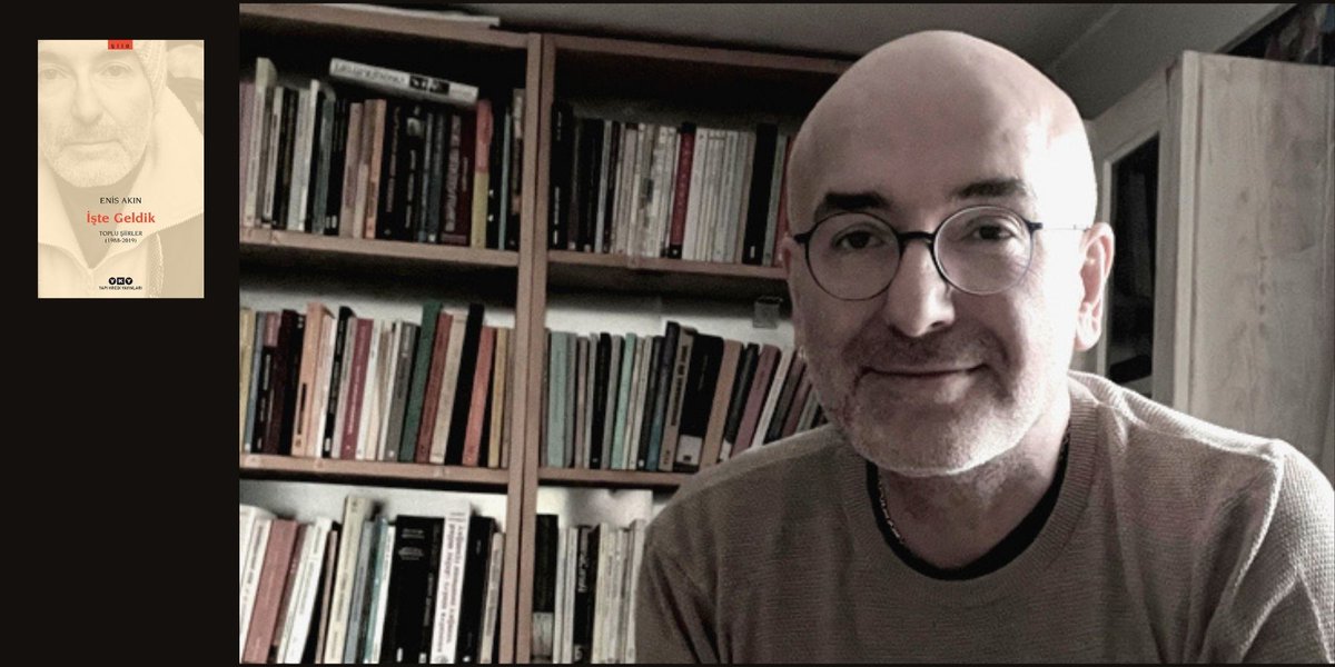 kitapkritik24's tweet photo. NECMİYE ALPAY – Enis Akın, öncülerden:
“Enis Akın’ın şiirine poetik akraba arayan bir gözle baktığımızda ona bütünsel ve özel bir 'şiir babası' tayin etmek zor gibi görünüyor. Yine de, başta Ece Ayhan, İsmet Özel ve Can Yücel olmak üzere yaklaşıp uzaklaştığı bazı şairlerden söz etmeden olmaz... Çeşitli sıfatlar denenebilir Enis Akın şiirinin bütünü için: Üçüncü Yeni, Yeni Harfçilik, İkinci Hece, vb.” https://t.co/OCUhLpS9hc @kitapkritik24