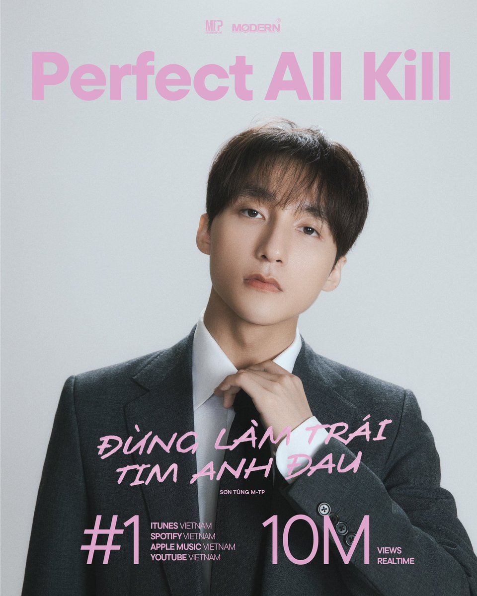 PERFECT ALL KILL …
🔥🔥🔥
SỐ 1 CHO TẤT CẢ …
🙆🏻‍♂️🙆🏻‍♂️🙆🏻‍♂️
Cảm ơn những điều tuyệt vời mà mọi người đã dành cho ĐỪNG LÀM TRÁI TIM ANH ĐAU … 🌪
YÊU MỌI NGƯỜI NHIỀU LẮM 🥰