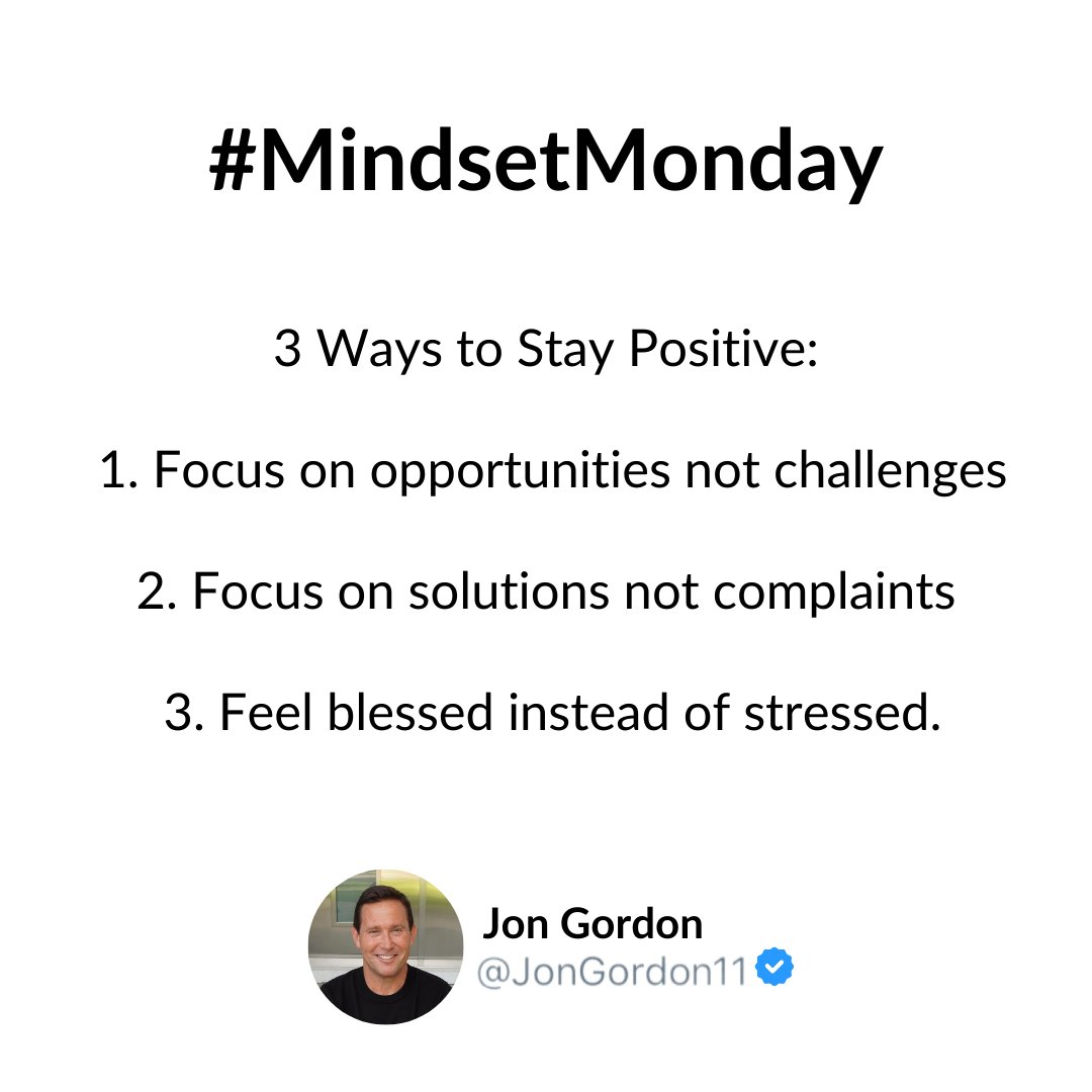 Reply with a way you plan to stay positive this week! 🔥