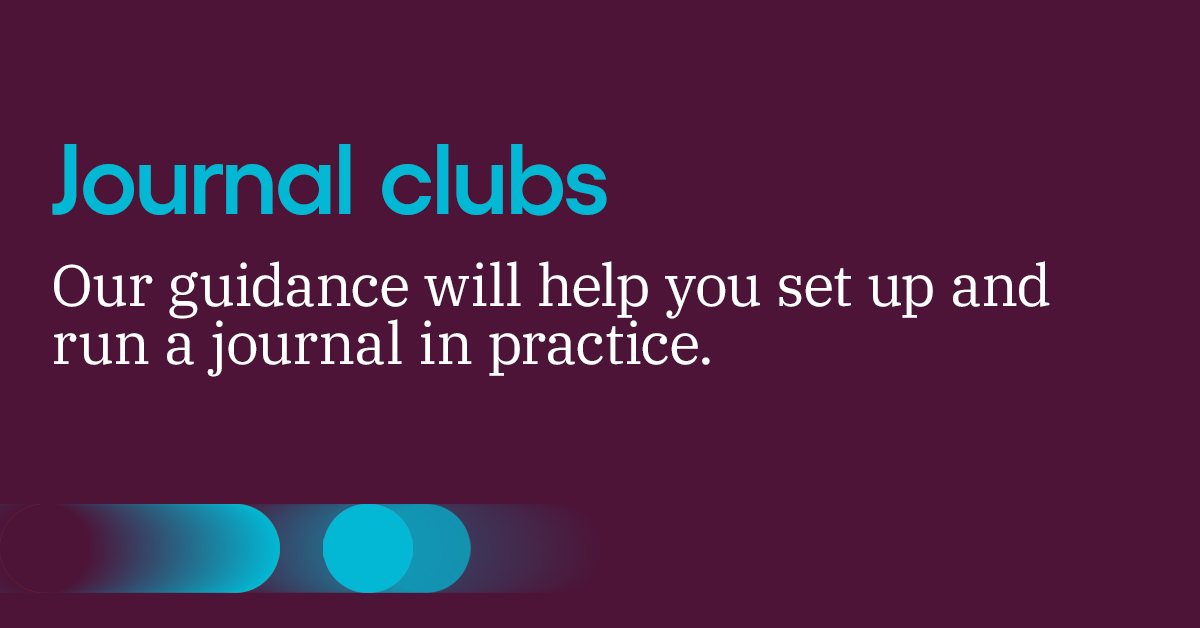 RCVS Knowledge on X: “Setting up a journal club will enable you