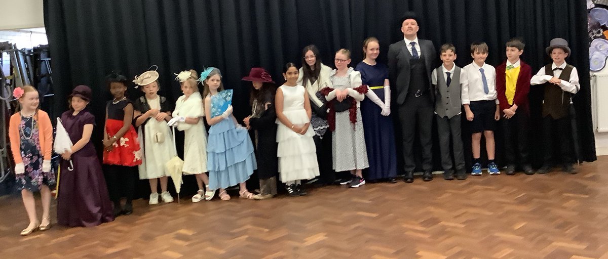 LlanFach2025's tweet photo. The pupils have been asking about Titanic dress up day all year, and finally we got them on board! Amazing efforts on all of the costumes https://t.co/t8GMTW4Nrl
