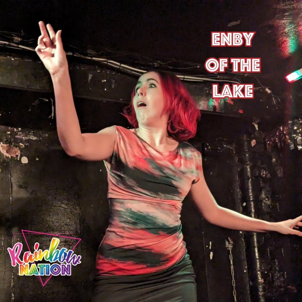 RainbowNationHQ's tweet photo. Lip Sync Assassins Heat 3: Meet the Contestants

Fri 14/6 8pm @2BrewersClapham
LINK IN BIO

Enby of the Lake @jennifertyler10 Jen has been lip syncing for their life since they bought the Spice Girls’ 1st album and can’t wait to do it with the sensational Rainbow Nation community https://t.co/4y29VN8ecX