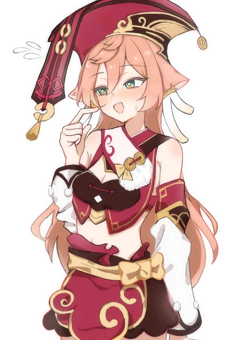 煙緋ちゃん褒めたらめちゃくちゃ照れそうかわいい #原神 #煙緋