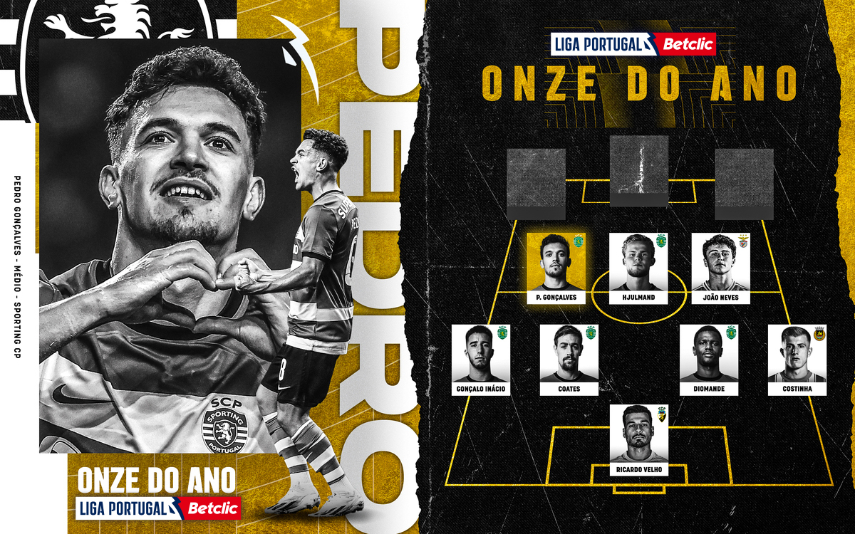 ligaportugal's tweet photo. He loves this game 🫶 and the coaches and capitains love him ✨

Pedro Gonçalves não poderia ter terminado da melhor maneira: no 🌟 𝗢𝗻𝘇𝗲 𝗱𝗼 𝗔𝗻𝗼 🌟

#LigaPortugal #LigaPortugalBetclic #criatalento #SCP https://t.co/SxHKpDICjQ