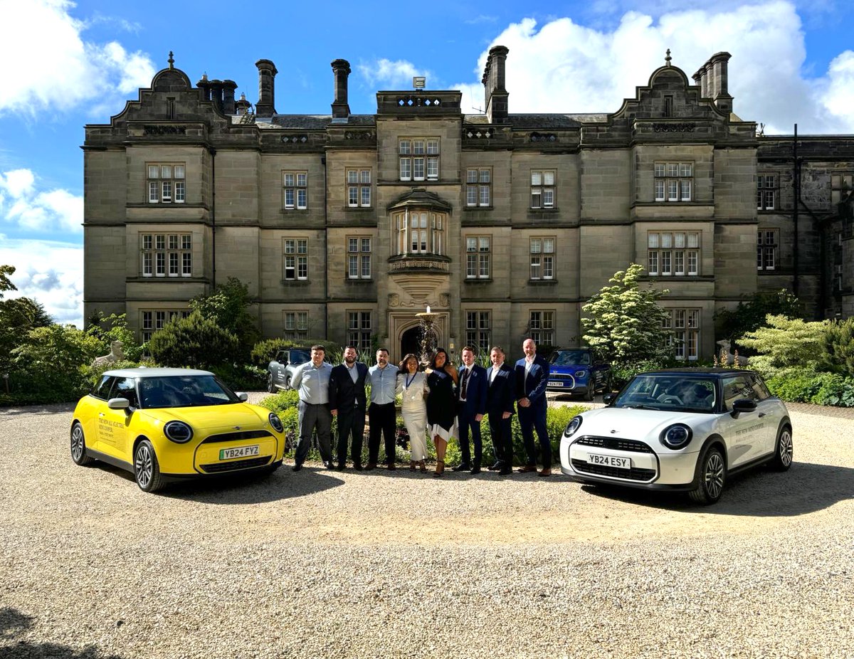 NewcastleMINI's tweet photo. Yesterday, we were so excited to join and welcome our customers at the stunning @matfenhall to experience the new MINI Family at our exclusive Lloyd Newcastle Ride &amp; Drive event. Thank you so much to everyone who joined us!

#BIGLOVE #LloydMINI #Newcastle #MINICooper https://t.co/zVdT8FmUqK