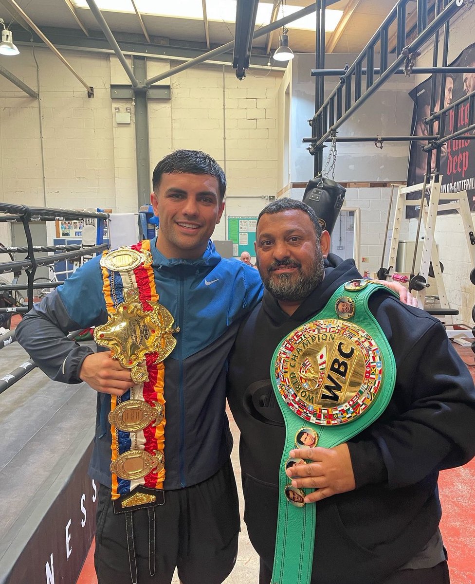 DAZNBoxing's tweet photo. #MondayMotivation 🤩

Naz with @jack_catt93 at the gym ✨ https://t.co/GuNNWUy549