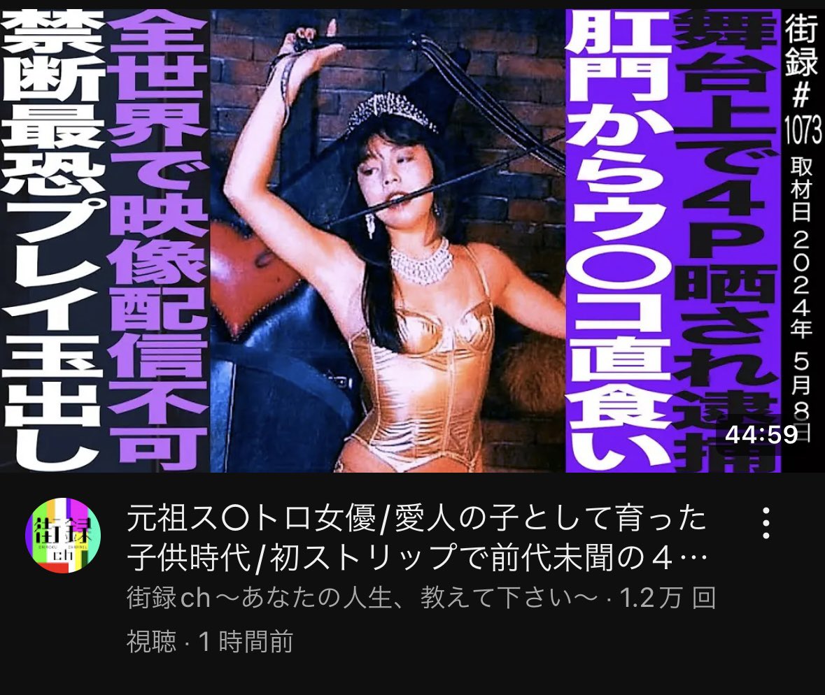 スカトロ女優  / X
