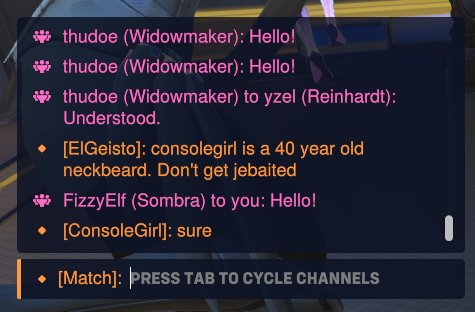 ISAchan_97's tweet photo. I'm screaming lmaooo????
Why is it always meee 🤣🤣🤣
#Overwatch #OW #Overwatch2 #OW2 #PC #TextChat #Chat #Funny #Gaming https://t.co/6ZTgvcTysF