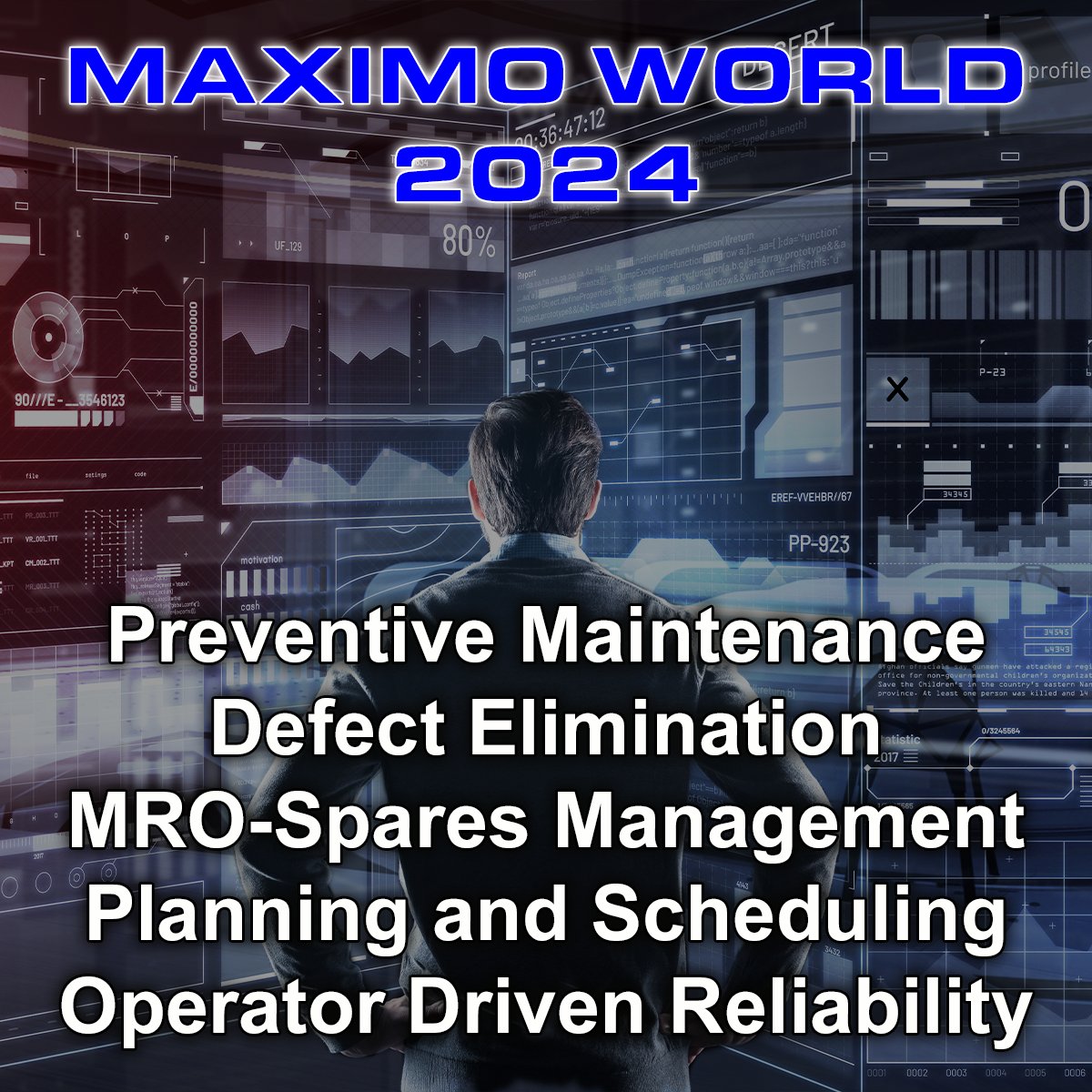JBrockMaximo's tweet image. 🗓️ Countdown to #MaximoWorld 2024! Here’s a sneak peek of what you can expect from my session on integrating Uptime Elements with Maximo for enhanced work execution management. Can’t wait to share more with you all! #Maximo #WorkExecutionManagement #MaintenanceExcellence