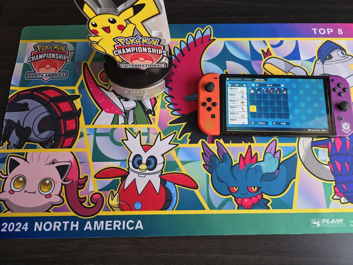 2nd place in NAIC. I finally have my own account now. 

Thanks to my coach <a href="/Azulite_poke/">Azulite</a>  and congratulations to <a href="/NinjadrakeNZ/">Ninjadrake</a> for getting 15th in TCG.