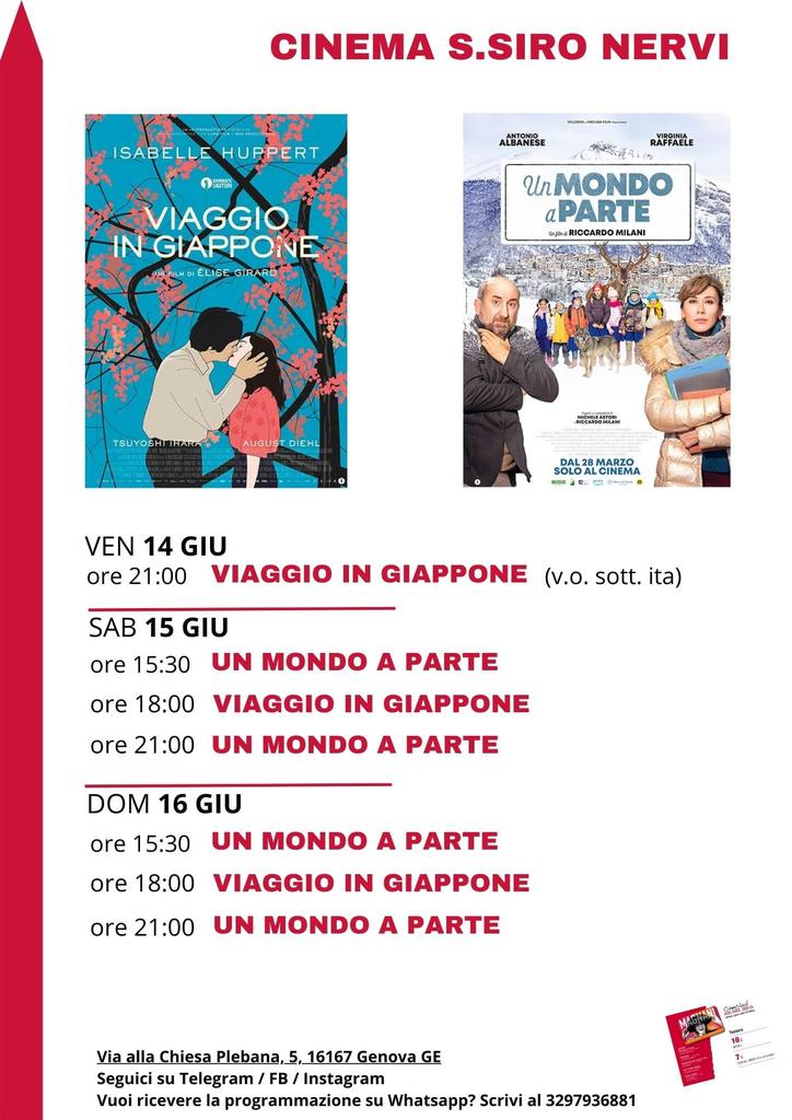 CinemaNervi's tweet photo. Cinema San Siro #Nervi
#Genova #Liguria 
@GenovaEventi @Genova4Tourist @goamagazine @LevanteNews_ITA @SturlaNews @genova24it @genovatoday @GenovaMore @InfoGenova_info @GenovaQuotidian @lavocedigenova @ilnerviese @Goodmorning_ge https://t.co/TEmEY0Ucwu