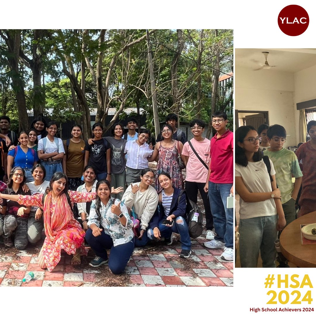 ylacofficial's tweet photo. It was an absolute joy to witness the enthusiastic participation of our Delhi and Bengaluru cohorts in the High School Achievers Program 2024! Over seven days, these young achievers explored diverse themes, blending theory and practice. Here are the highlights from our cohorts!📷 https://t.co/Sp0eBXFsy5