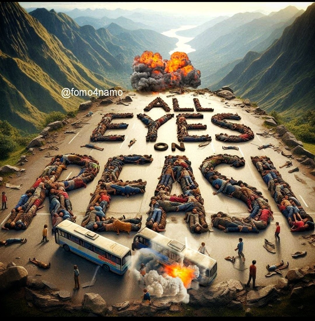 Angry, Pained and Saddened by the cowardly attack on pilgrims in Reasi. Jammu! May god give the loved ones of victims the strength to bear the pain and loss. Prayers for the speedy recovery of the injured.
#AllEyesOnReasi