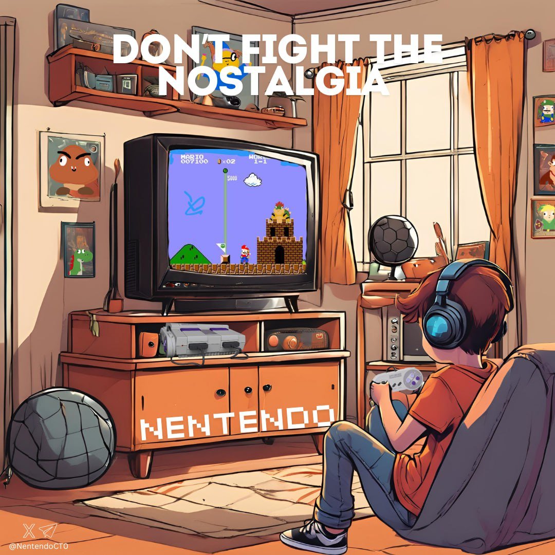Dan2022702's tweet photo. @MrZackMorris Nentendo get paid to raid.. and video games 🔥 

A3vAcBmjZmre74JpmrkWPtpw5pjADFWvtzTHCY8drUZZ

https://t.co/A1AGzG4jkT
https://t.co/fGZIZGKxEL

$NENT #NENTBOY #GME #ZACK #PEPE #WSB #SOL #SOLTRENDING #MEME #WOLF #MOTHER #ETH #BTC #ROARINGKITTY
https://t.co/WRdA5KSbLq https://t.co/8s0RAdgSdb