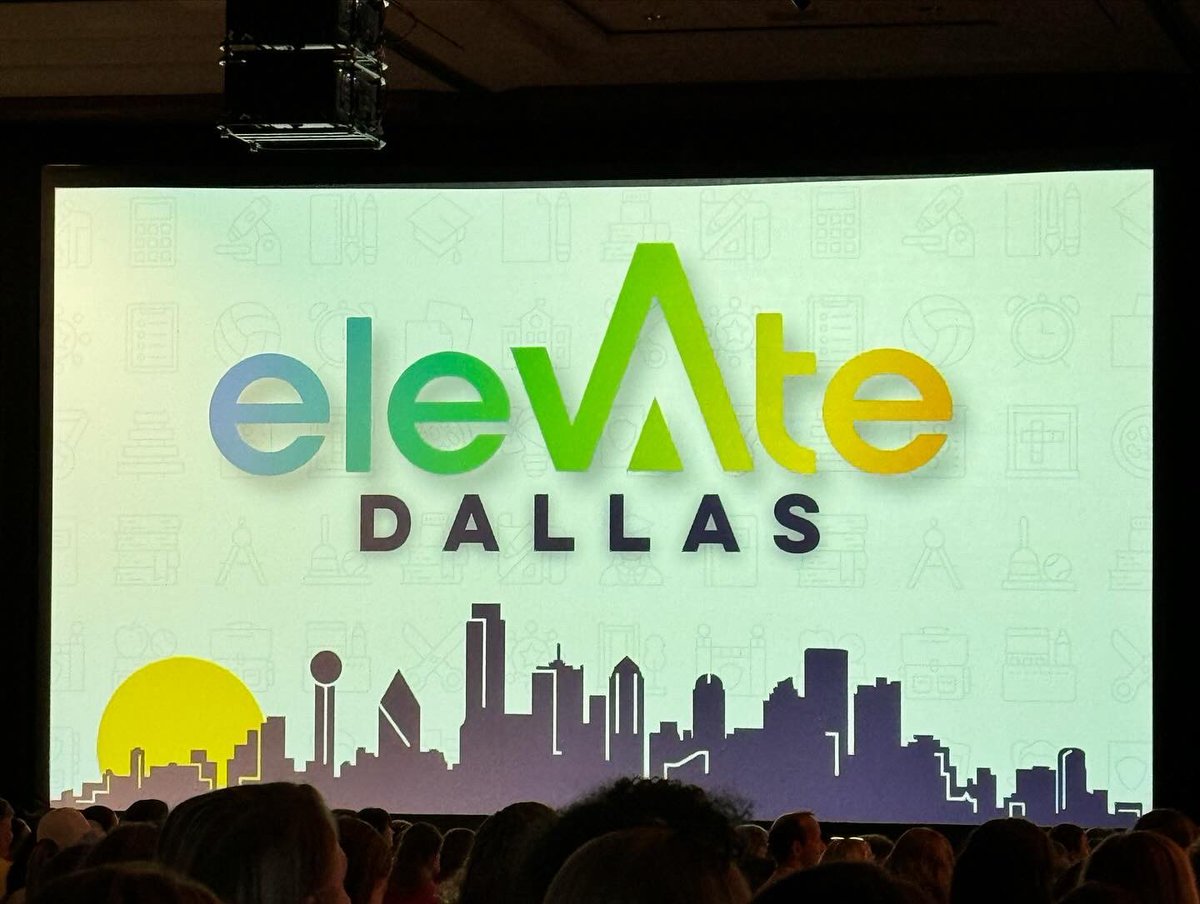 MrsVandergraaf's tweet photo. Day one of #elevatedallas2024 is in the books and what an AMAZING day it was!! I was lucky enough to meet some of the amazing presenters and Mr. Brooks gave a truly entertaining, thoughtful, and inspiring presentation! 🐜🍼☕️. I can’t wait for today! #elevateyourclassroom https://t.co/6a5YzJa4J9