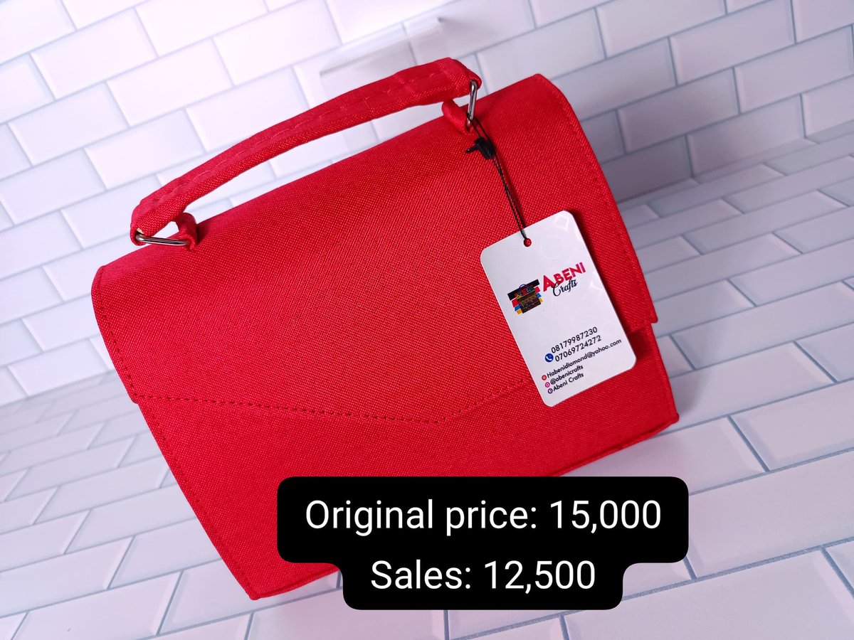 damilola12's tweet photo. 🎉 The wait is over! Our exclusive 72-hour sale starts NOW! 

🎉 Get your hands on our exquisite handcrafted bags at unbeatable prices. 

Don't miss out—shop today and experience the perfect blend of style and craftsmanship. 

Hurry, these deals won't last! 👜✨" https://t.co/8j9mYfShoW