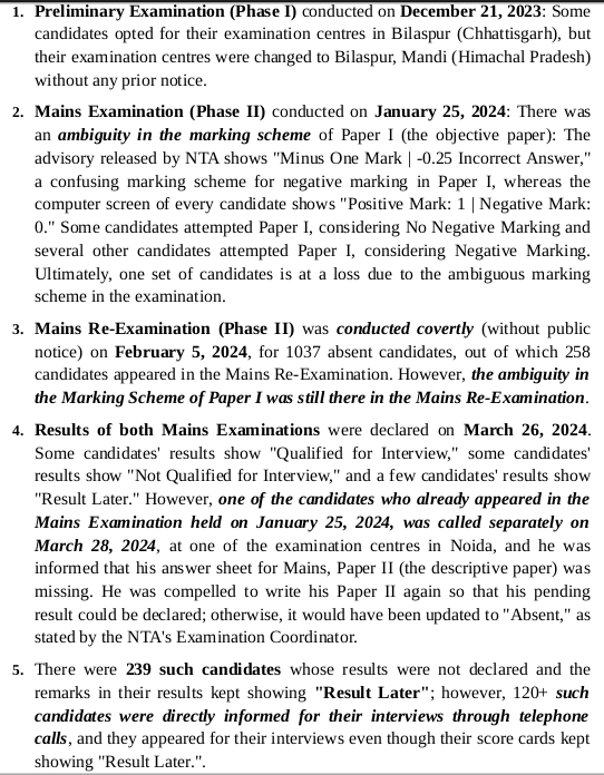 no_scam_please's tweet image. #CGPDTM_Scam
#NTA_Scam

@DPIITGoI @cgpdtm_india @unnatpandit @PMOIndia 
NTA committed several irregularities throughout the recruitment process of &quot;Examiner of Patents and Designs&quot; (Group &apos;A&apos;) to give undue advantage to a few candidates.
An independent inquiry must take place.