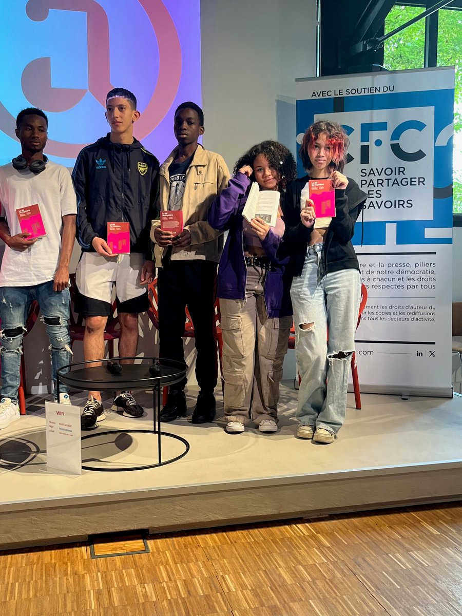 L'association <a href="/reparelelangage/">Réparer le langage, je peux</a> au Salon des romanciers ados et jeunes adultes à l'ADAGP, avec le soutien du CFC

Réparer le langage, je peux permet à des élèves de collèges et lycées de participer à l'écriture de romans collectifs, par les ados pour les ados