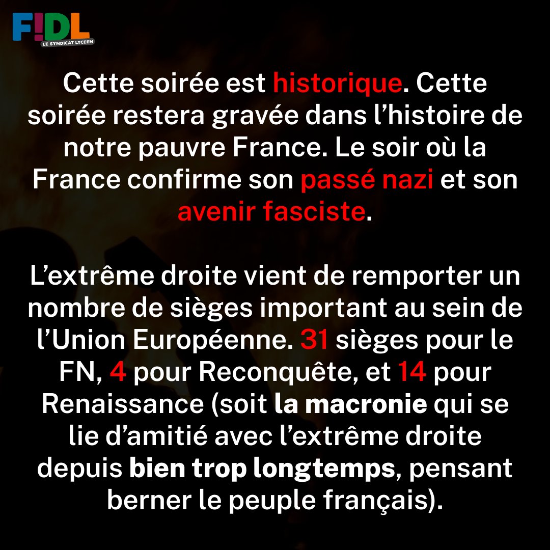 📣 FIDL, le syndicat lycéen tweet media