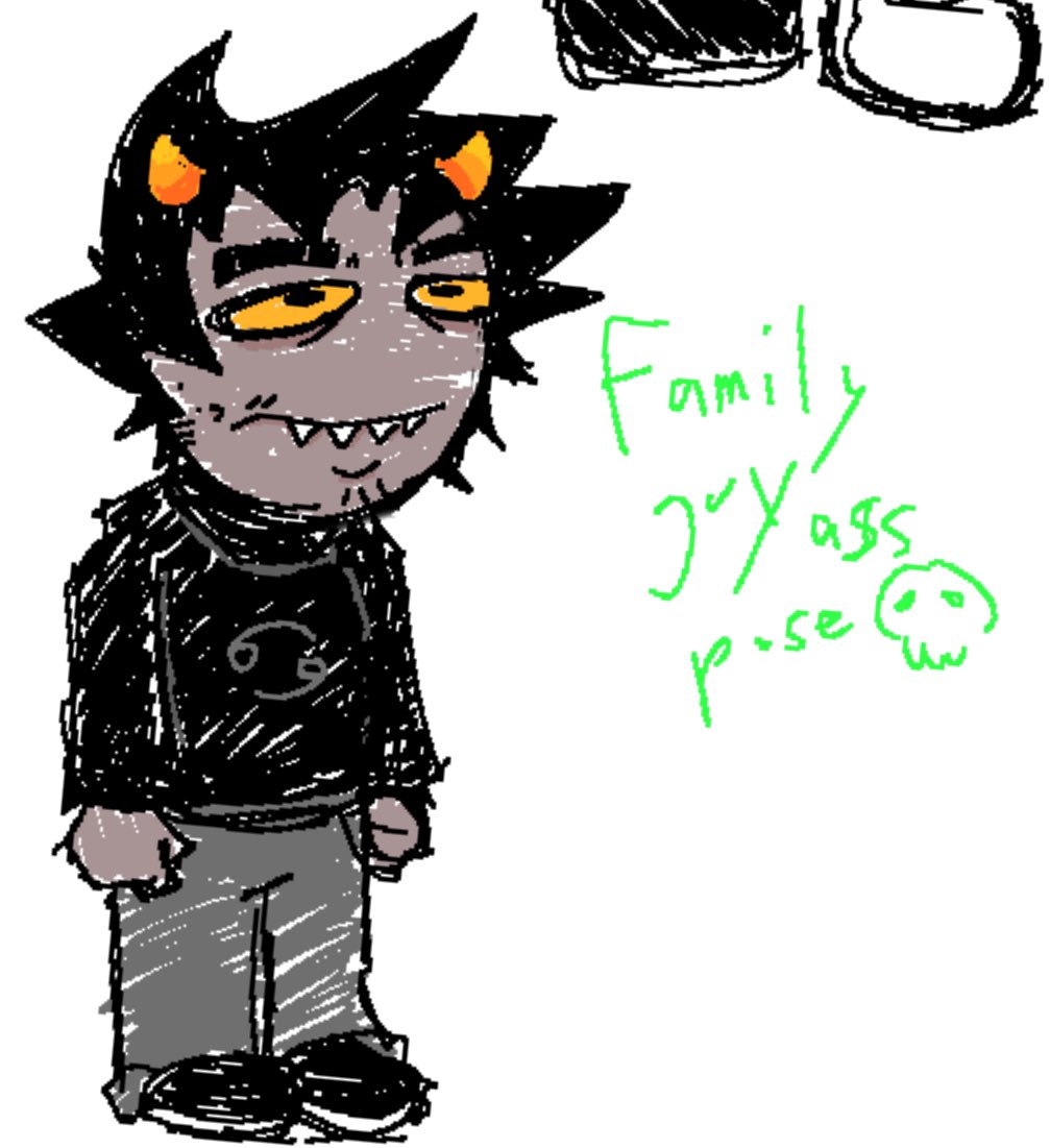 transequius's tweet image. i like drawing nepeta and making her shaped like a goblino