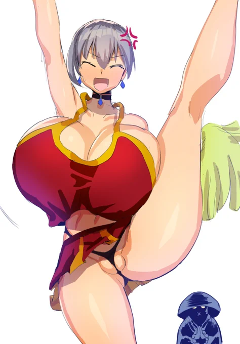唐突にチアガールが描きたくなった、などと申しており…シャツに何かロゴを入れたかったけど思いつかなかった 