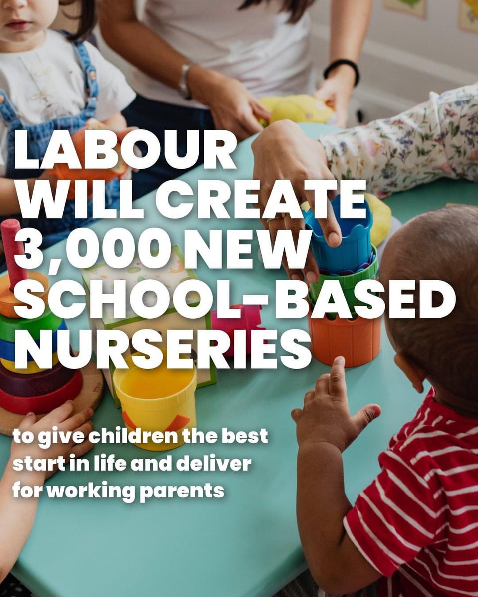 Labour will deliver better life chances for children and better choices for parents with our plan for childcare.
