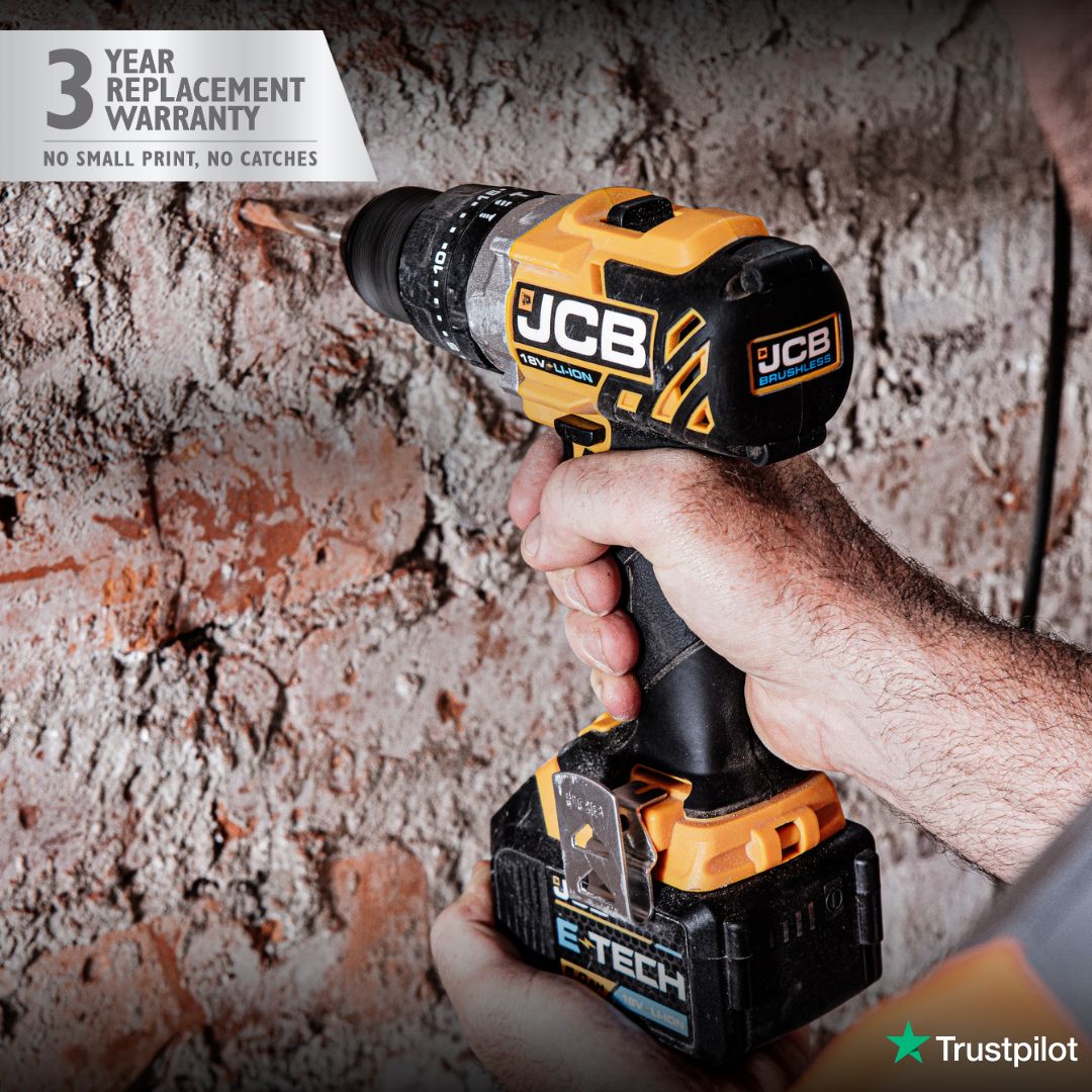 JCBtools's tweet image. Get the job done with ease and precision using the JCB 18V Brushless Combi Drill. 🙌 

Shop Now: brnw.ch/21wKC5g

#JCBTools #PowerTools #CombiDrill #BrushlessMotor #ToolKit