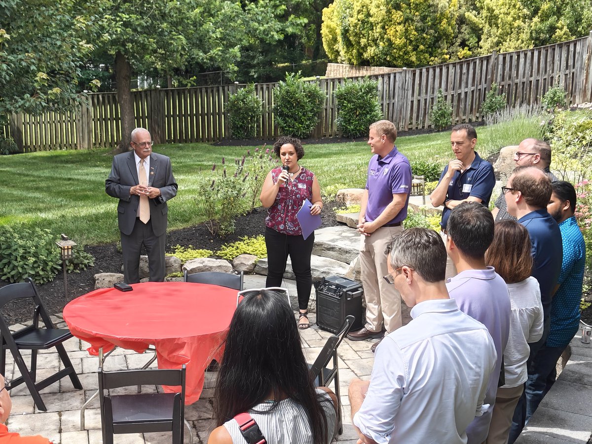 It was great seeing good friends, old and new, yesterday in Mantua to support <a href="/DaliaPalchik/">Dalia Palchik</a>! Grateful for her friendship and for her leadership in the Providence District.