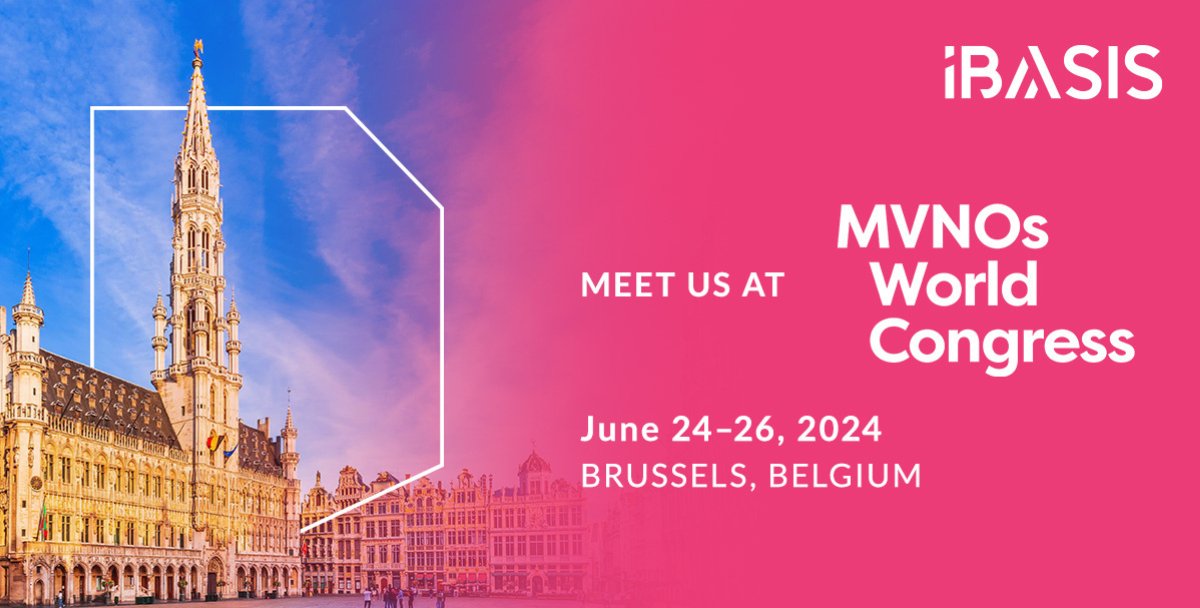 Upcoming Event: The iBASIS team is heading to Brussels for the #MVNOsWorlCongress from June 24-26! Discover how iBASIS solutions are empowering MVNOs to grow and thrive in today’s dynamic market.

Schedule a meeting with our team: ibasis.com/contact

#IoT #Connectivity