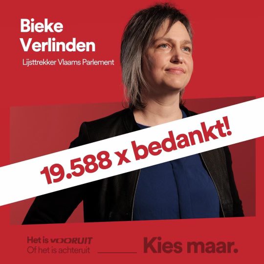 bieke_verlinden's tweet image. Wat. Een. Uitslag. 

Bedankt voor jullie stem, steun en vertrouwen. 

Ik zal met vuur en passie meer Leuven naar Vlaanderen brengen: meer samenwerking en straf verbindend sociaal beleid. 

#topteam