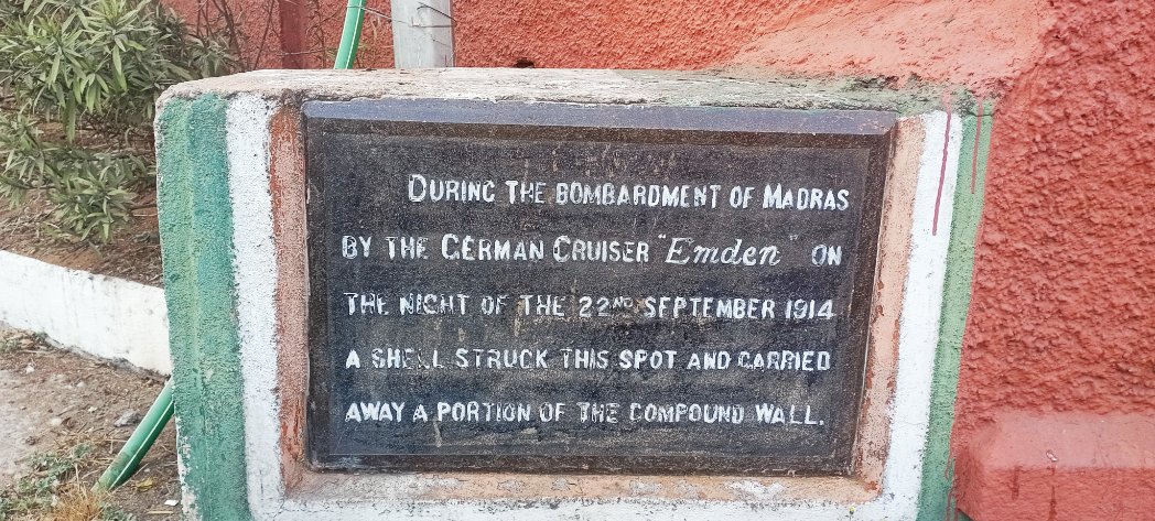 muthuthath's tweet photo. Hello, this incident happened in chennai during 1st world war, any one pls guess which place in chennai https://t.co/dBg68ZFUY2
