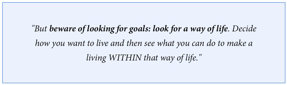 Lesson 4: Define Your Way of Life

Identify how you want to live, not what you want to achieve.

So often people focus all their energy on the summits—but completely fail to recognize that 99% of life is spent on the climb.

Fall in love with your climb.