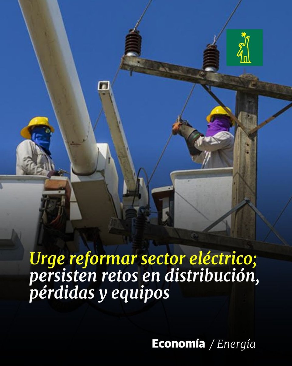 |#EconomíaDL|   La electricidad continúa como una carga para el gobierno por sus dificultades para superar retos en la distribución, el hurto, el aumento en la demanda  y la falta de equipos para medir y facturar. 

buff.ly/3Kz3h66

#DiarioLibre #ReformaElectrica