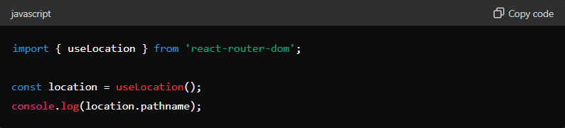 stick2dev's tweet photo. 🔍 Enhance your React app with the useLocation hook! Easily access the current URL, track changes, and build dynamic components based on the route. Perfect for creating responsive, user-friendly applications! #ReactJS #WebDev #JavaScript #Coding #stick2dev #sumitsutariya https://t.co/tGfZaIOtZw