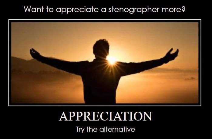 SnarkySteno's tweet photo. Unless you're a big fan of (inaudible), and meh is your objective. https://t.co/GRceY0Owqd